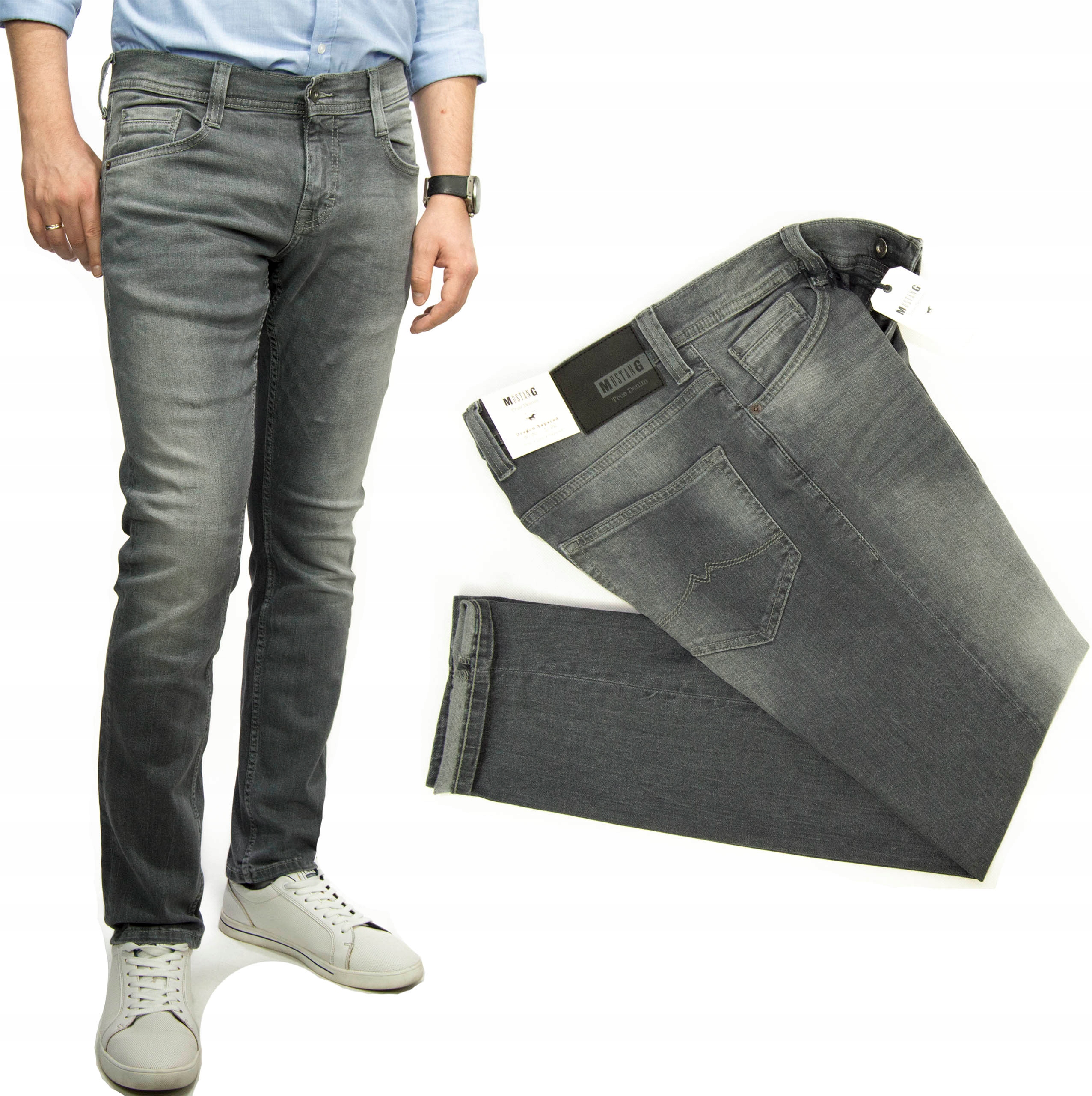 

Mustang Oregon Tapered 313 spodnie jeansy W33 L30