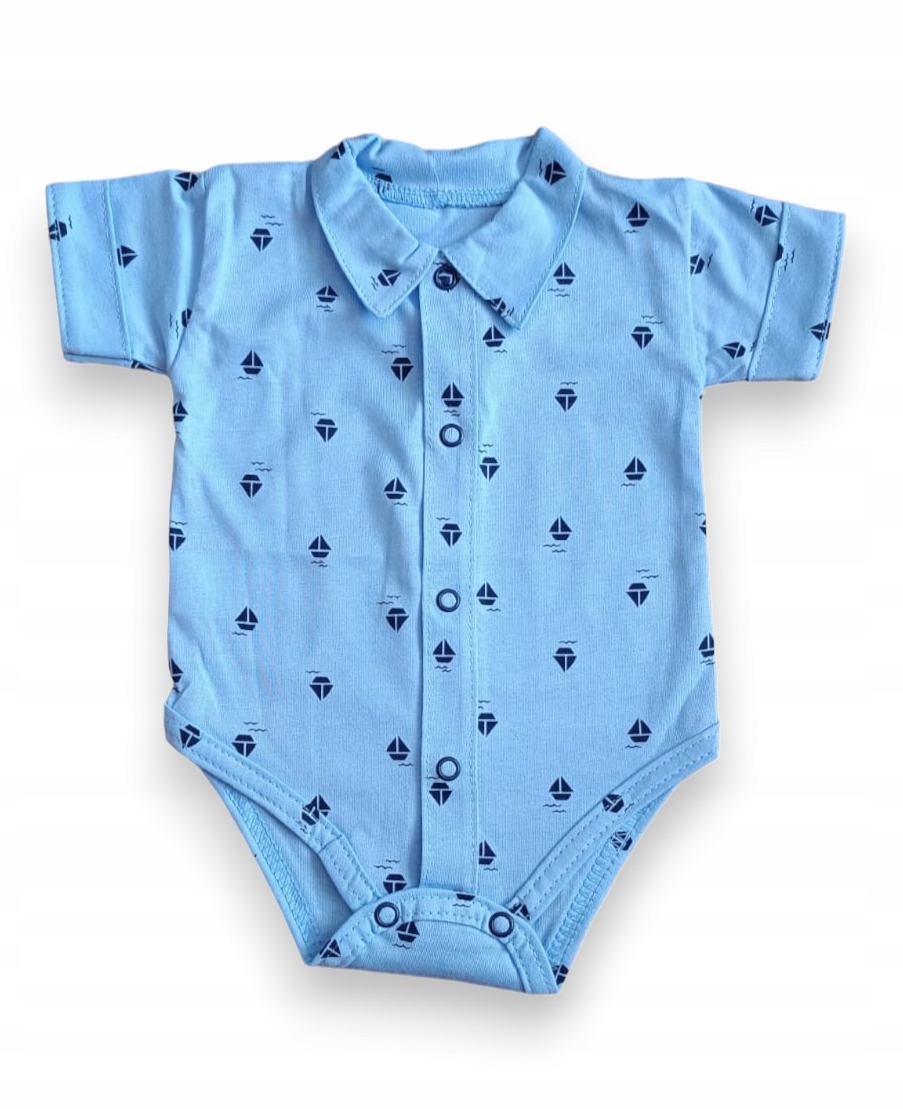 Koszulo-body żaglówka z kołnierzykiem 68