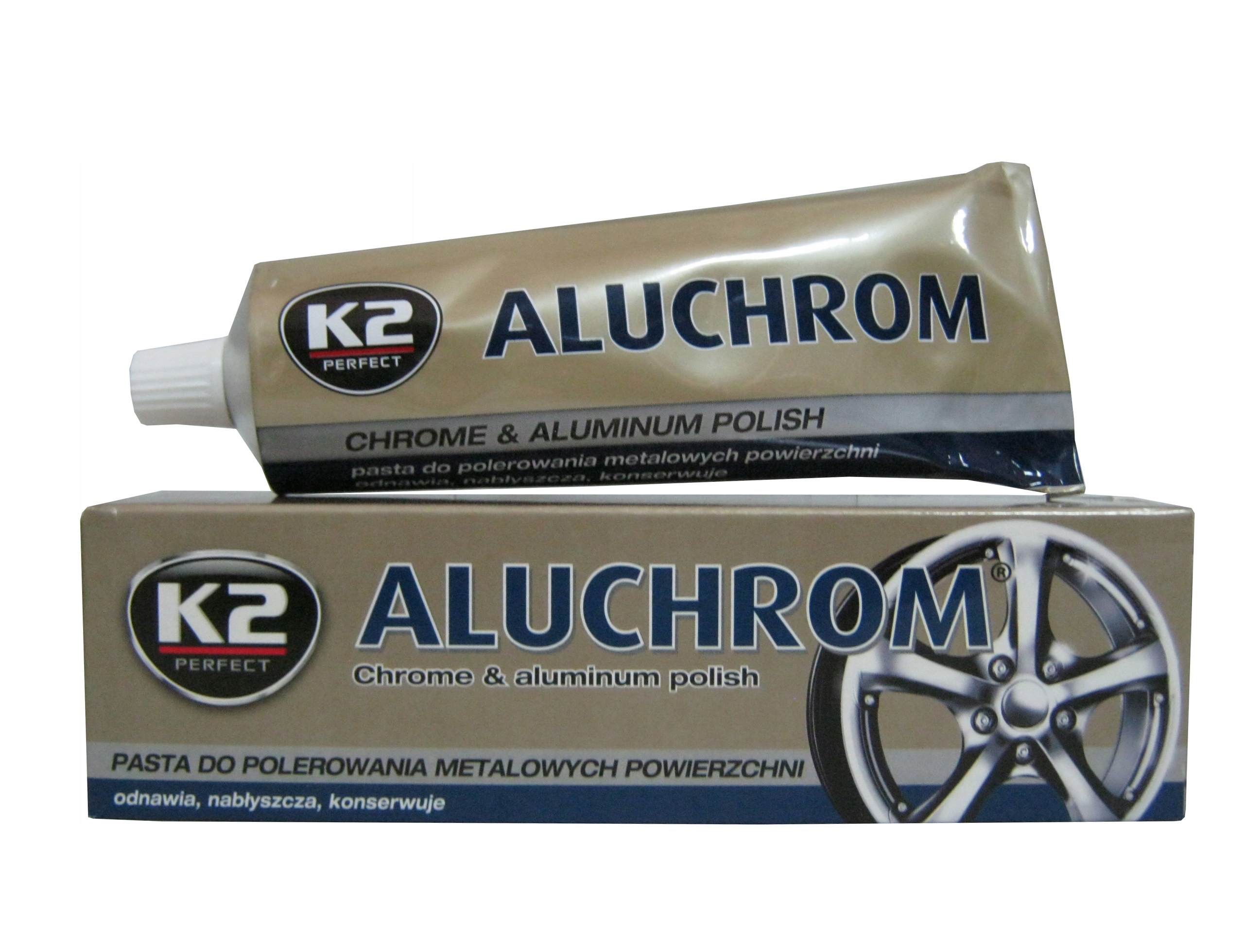 K2 ALUCHROM PASTA DO ALUMINIUM CHROMU 120G