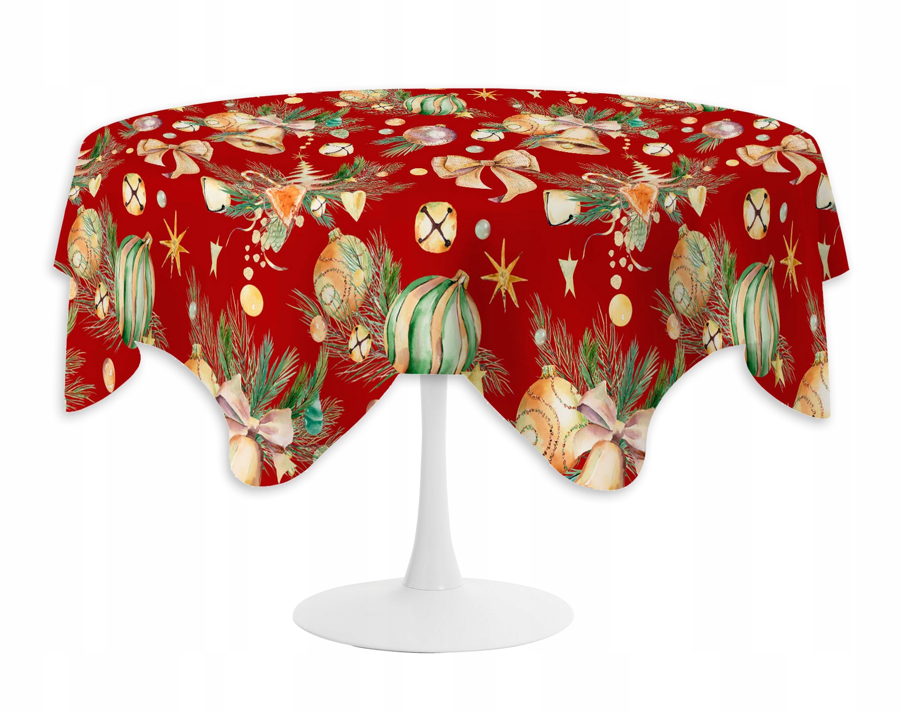 

Obrus Plamoodporny Koło 140 Czerwony Stroik