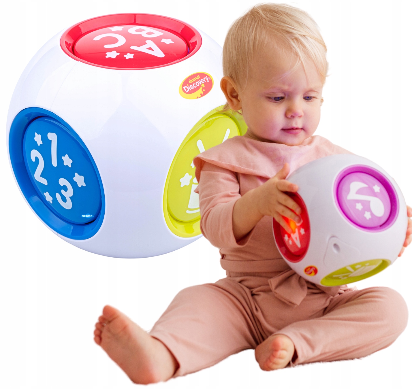 

Dumel Kostka Edukatorka 6w1 Alfabet 6M+