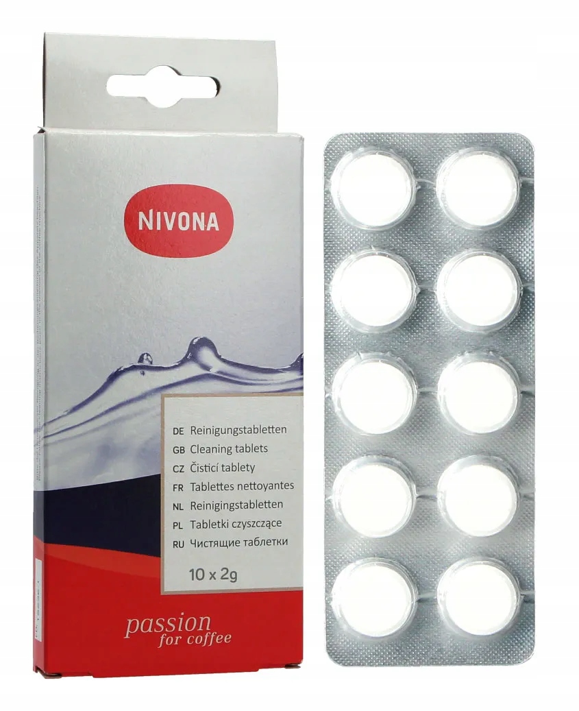 

Tabletki czyszczące do ekspresu Nivona (10szt.)