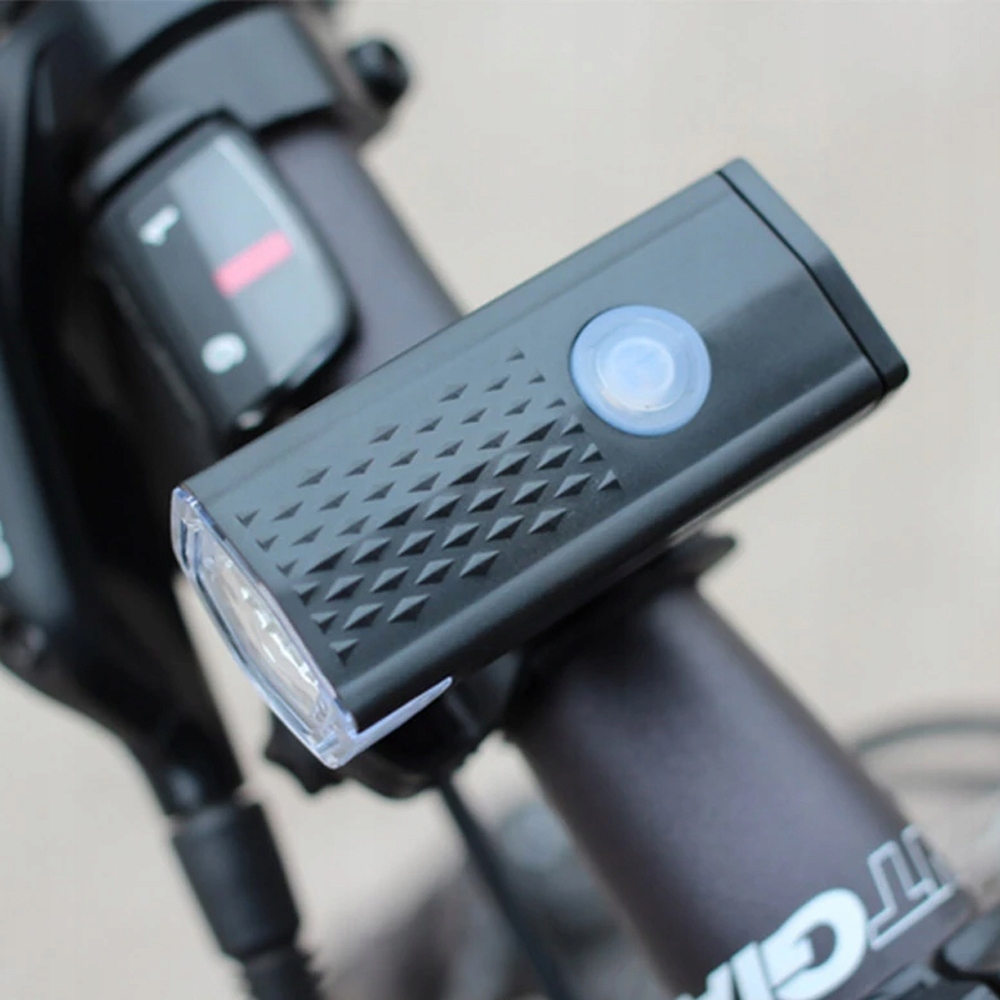 LAMPKA ROWEROWA PRZEDNIA LED USB OŚWIETLENIE ALOGY Liczba trybów świecenia 3