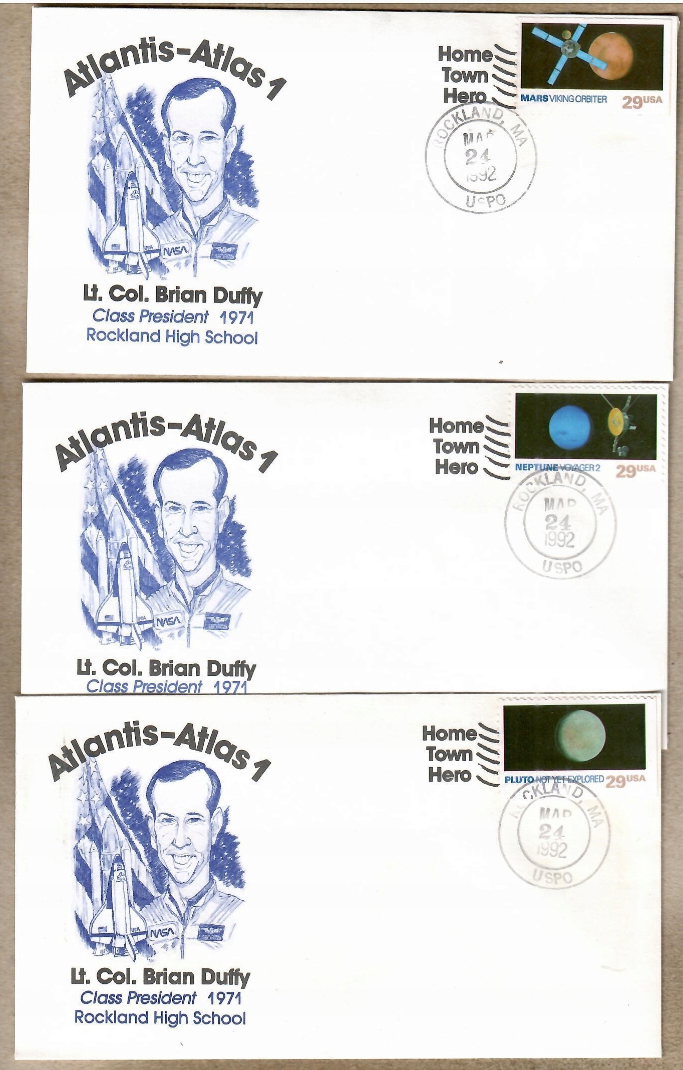 USA ,M 2183-92, kosmos, 10 k