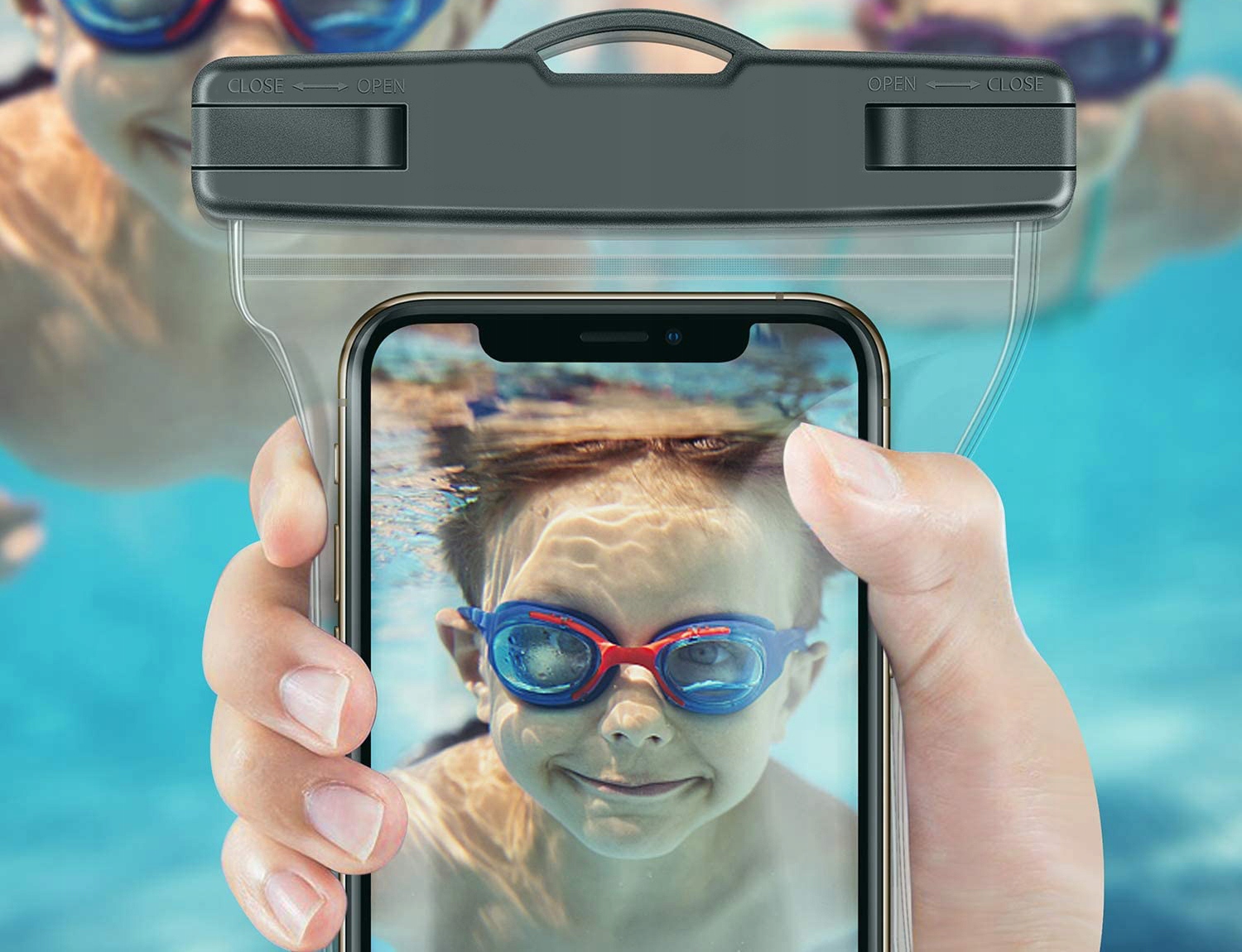 ETUI WODOODPORNE POKROWIEC NA TELEFON PLAŻĘ BASEN Marka Nela-Styl