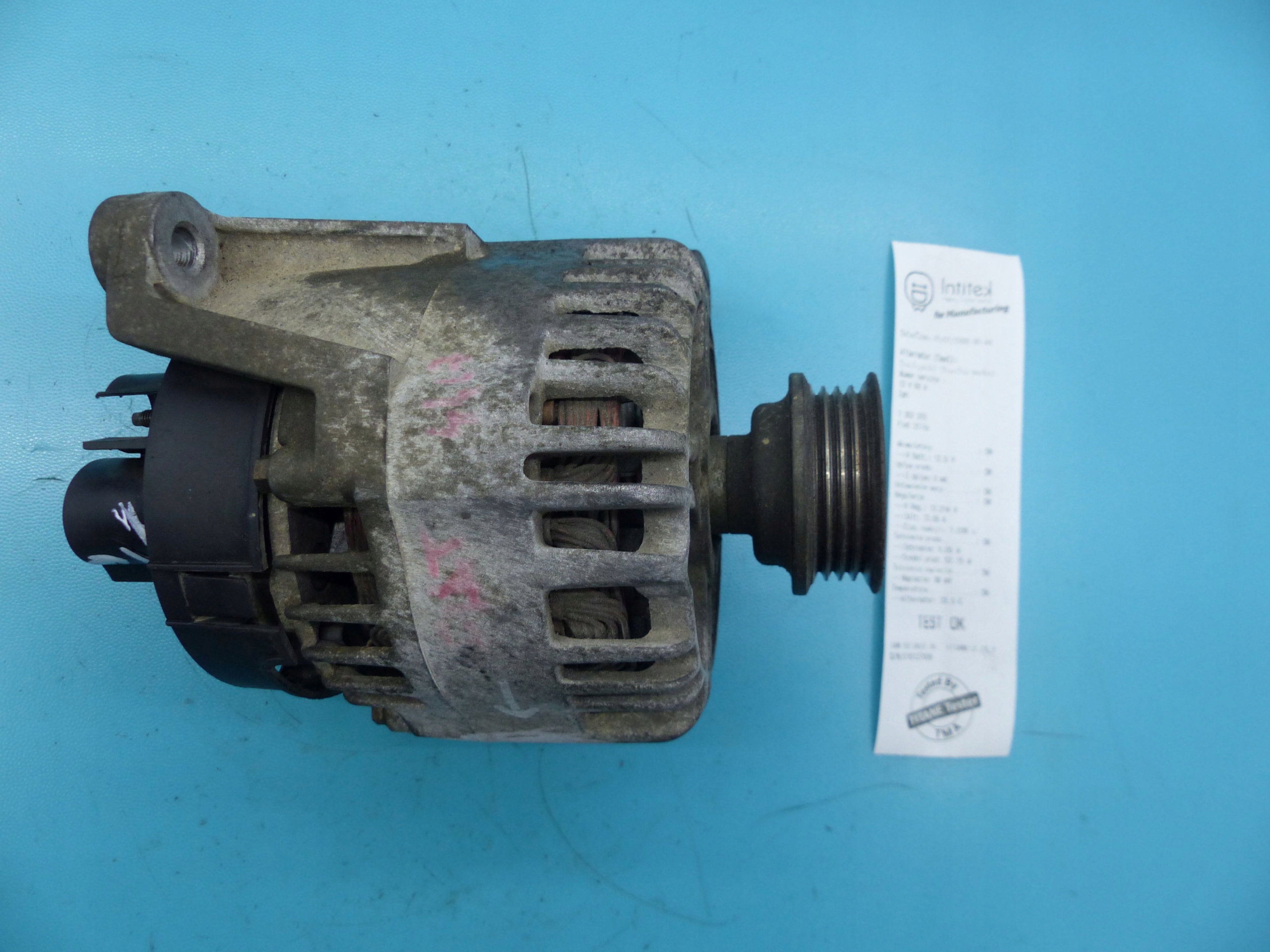 TEST ALTERNATOR FIAT STILO 46800158 1.4 16V
