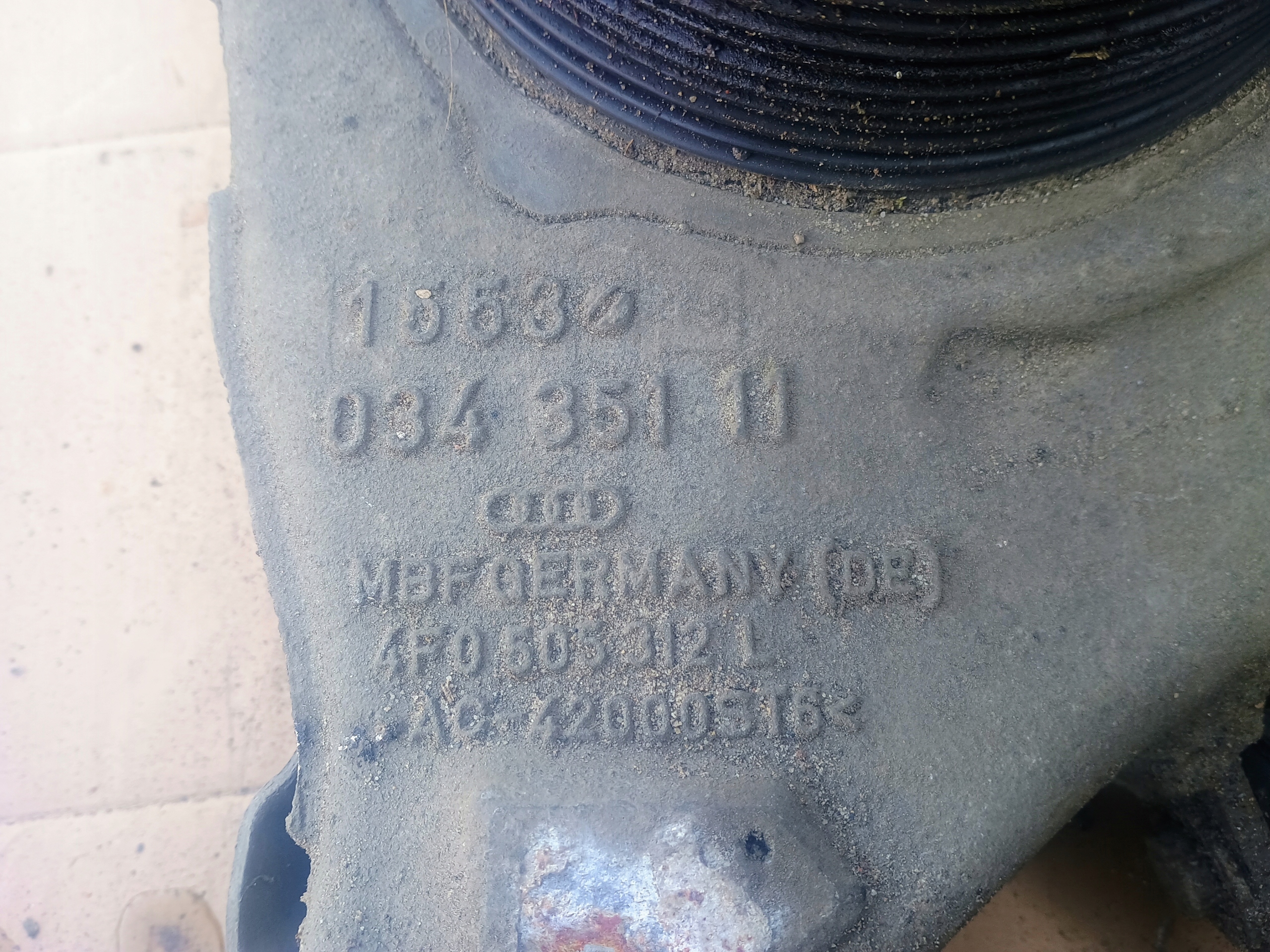 Querlenker schenkel Airbag heck rechts AUDI A6 C6