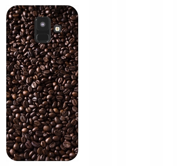 

Etui pokrowiec Samsung Galaxy A6 2018 Ziarna kawy