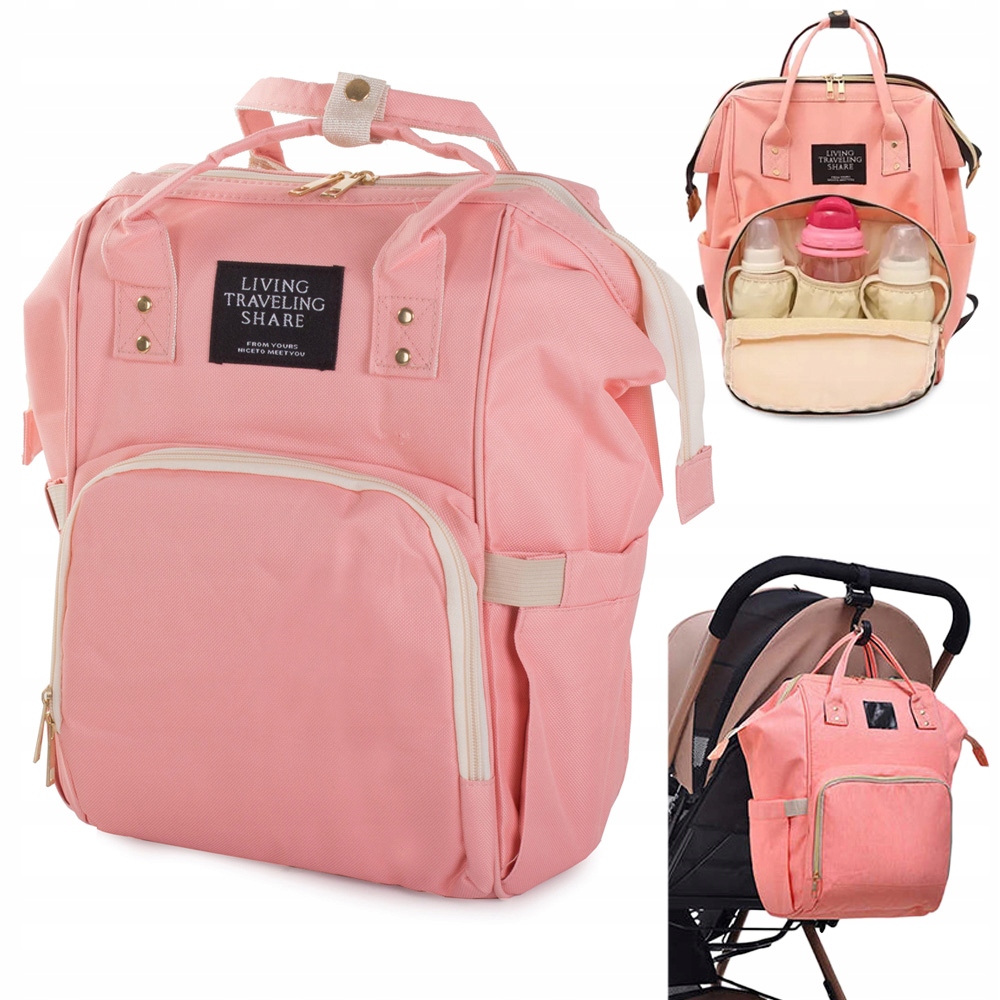 PLECAK TORBA TERMICZNA DO WÓZKA ORGANIZER DLA MAMY