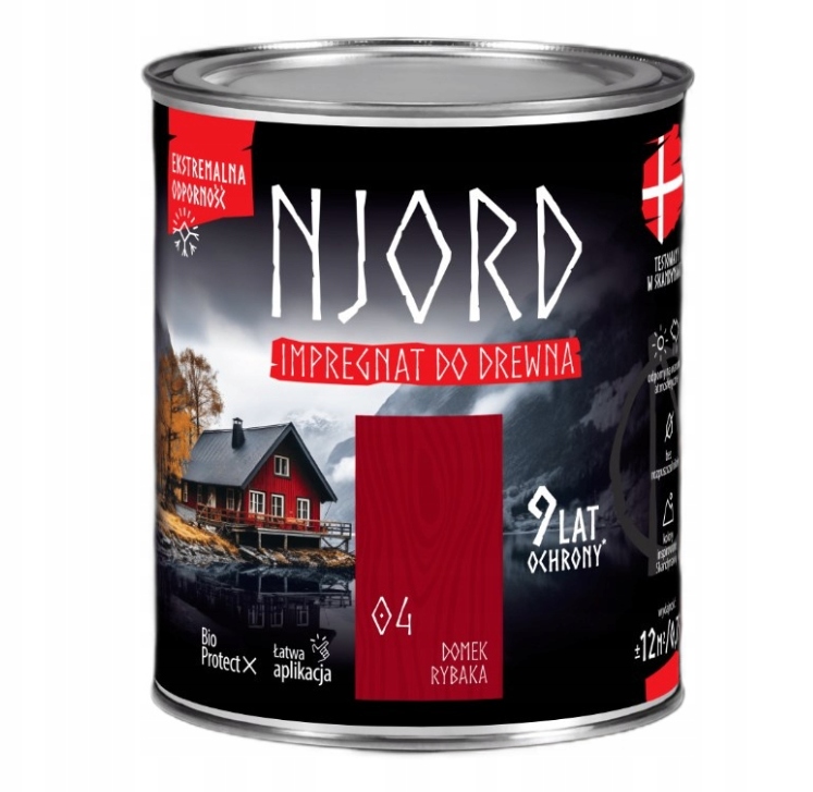 Impregnat Do Elewacji Njord Domek Rybaka 2,5L