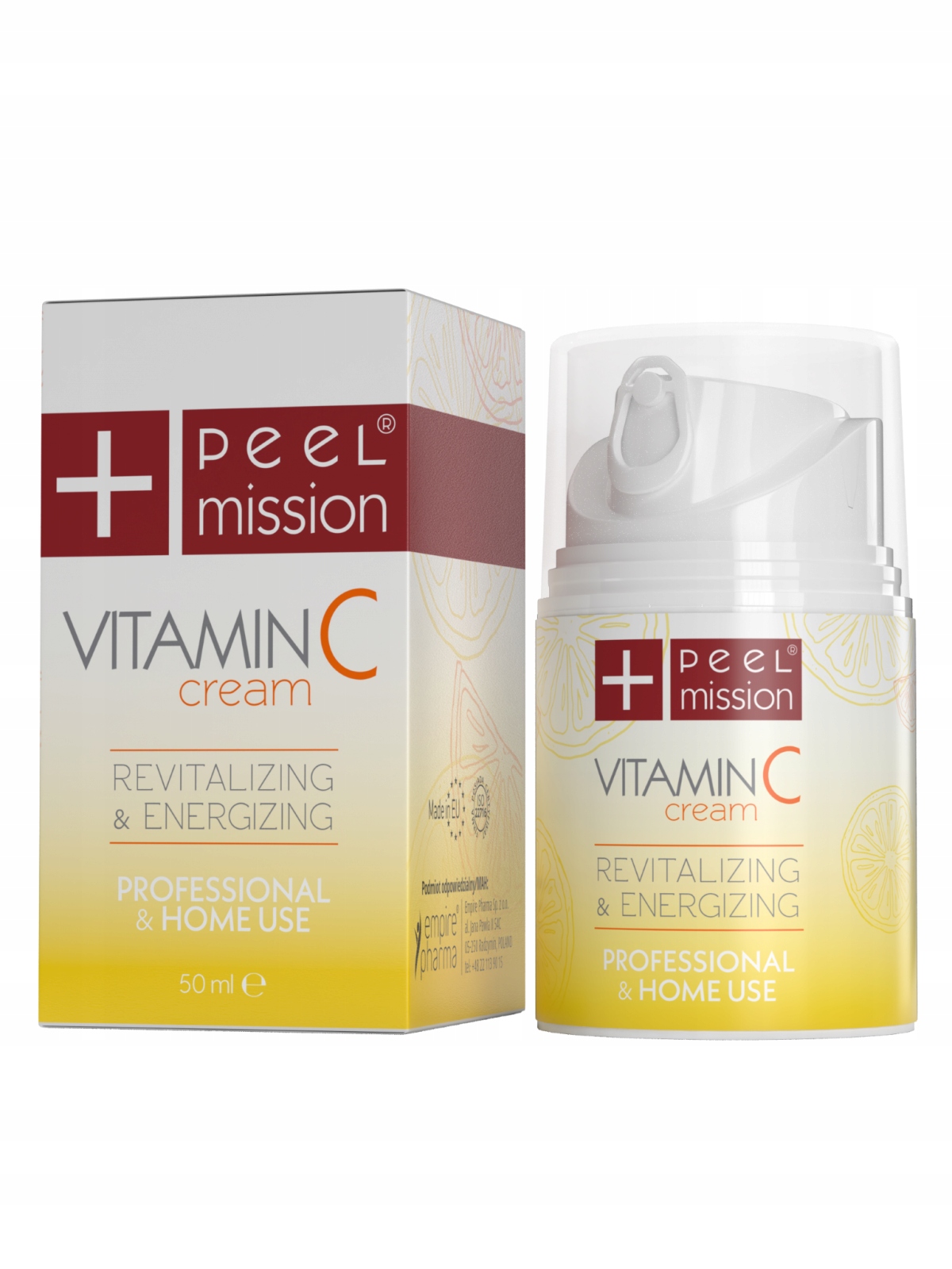 Energizující krém na obličej Peel Mission Vitamin C 50 ml