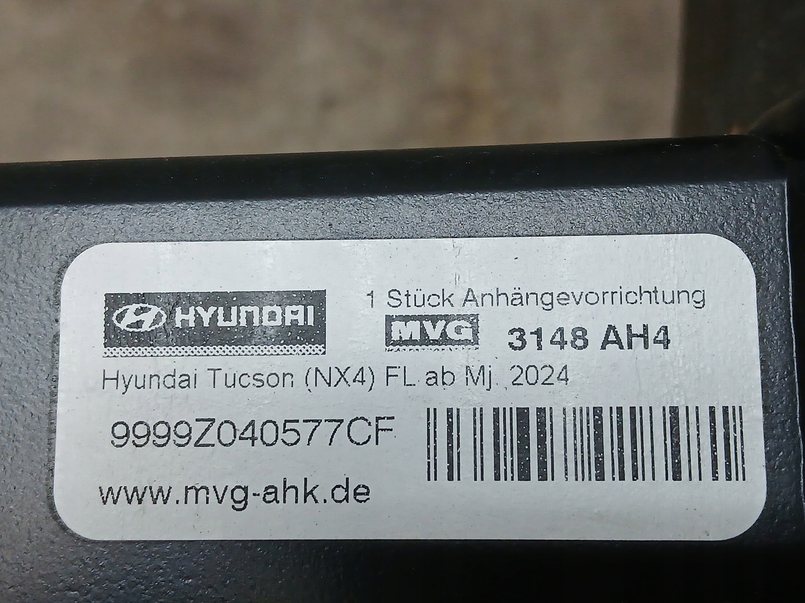 tow HYUNDAI TUCSON IV 4 20