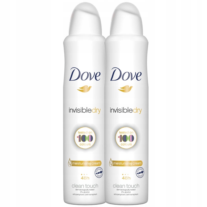 

Dove Deo Damski Invisible Dry Clean Touch 250 x2
