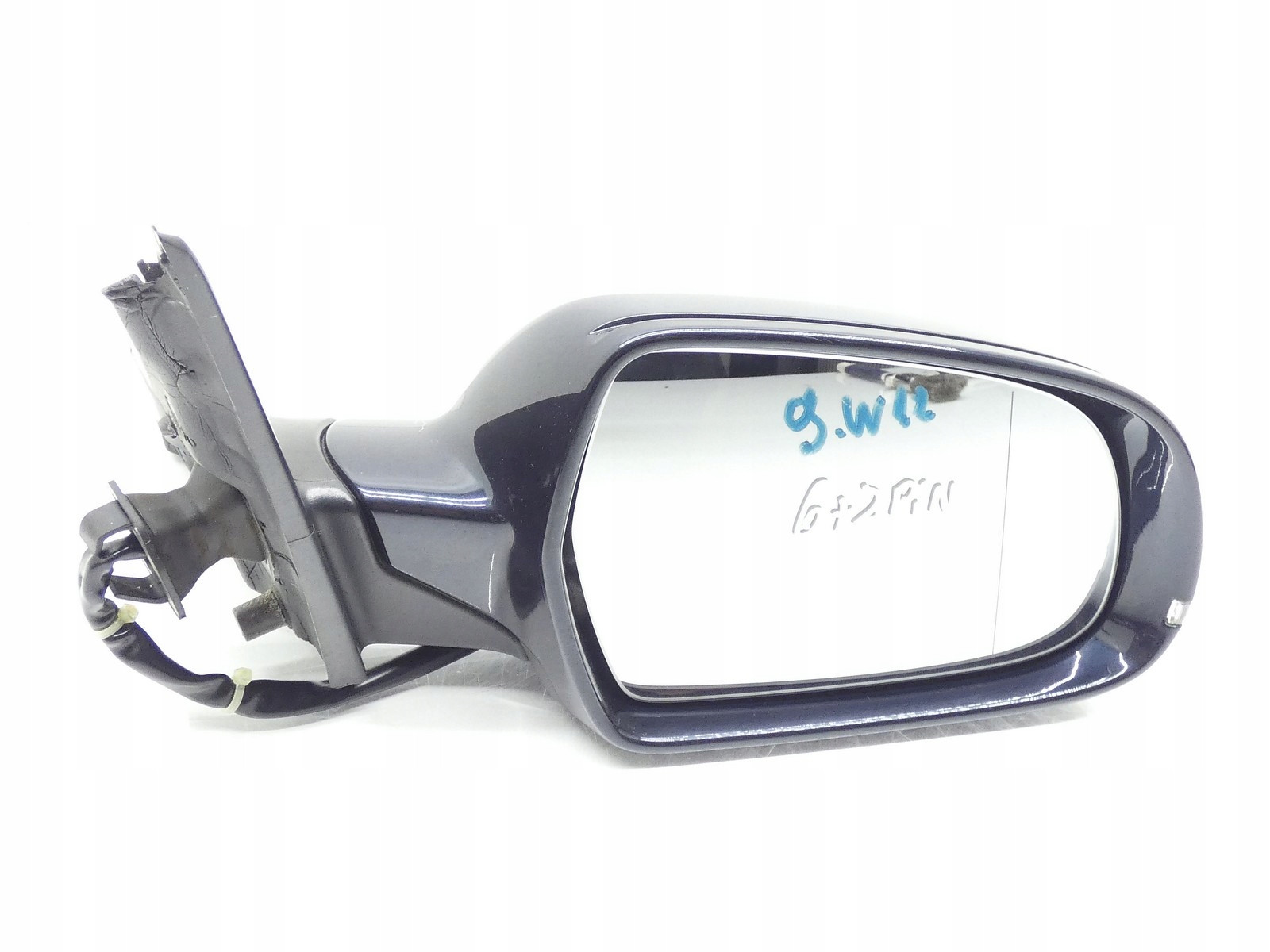 mirror exterior right AUDI A4 B8 LIFT LX5R 8 PIN