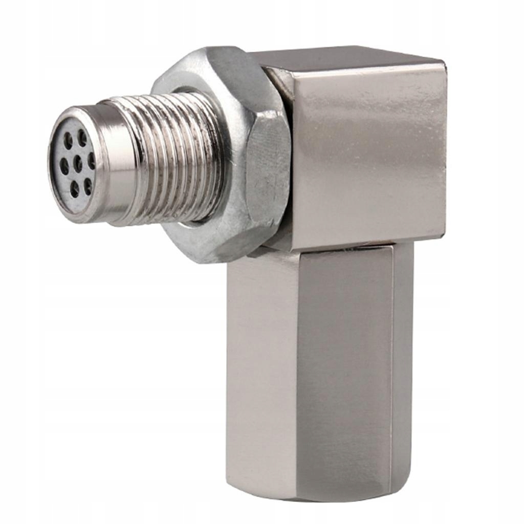 Przedłużka Sondy Lambda O2, Adapter do Kolektora Wydechowego, Kąt 90 Stopni, Zestaw M18 x 1.5