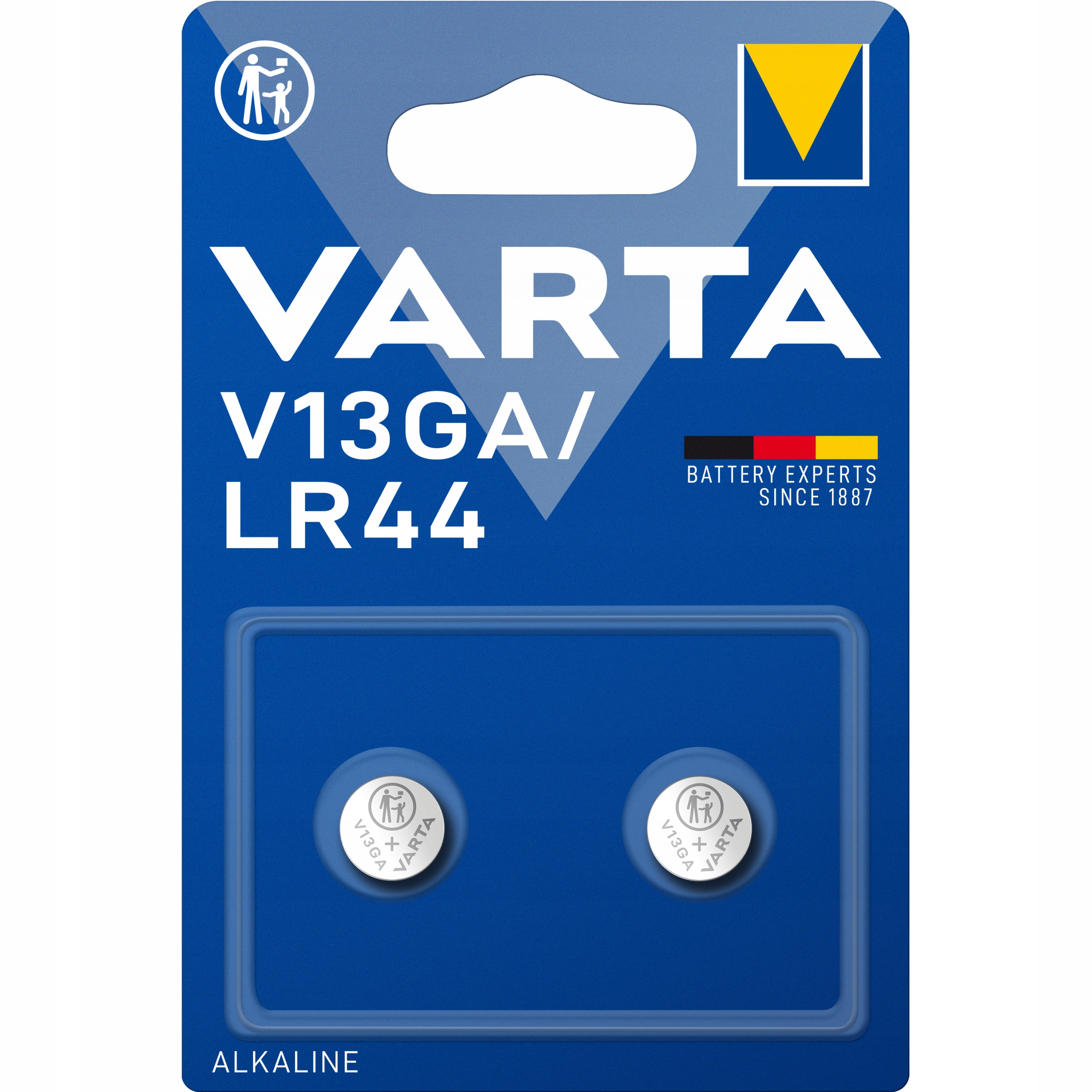 

2x Bateria Guzikowa Alkaliczna Varta V13GA