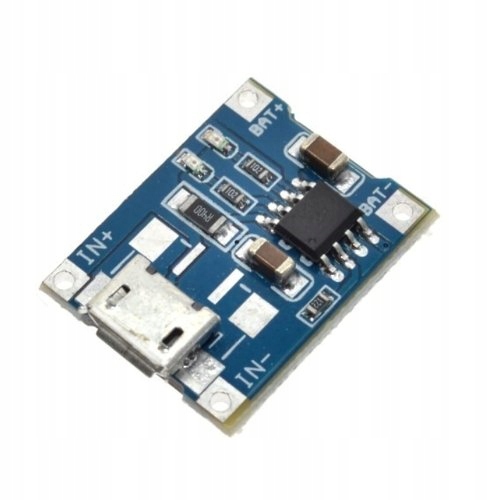 

Ładowarka baterii Li-ion TP4056 micro Usb 5V 1A