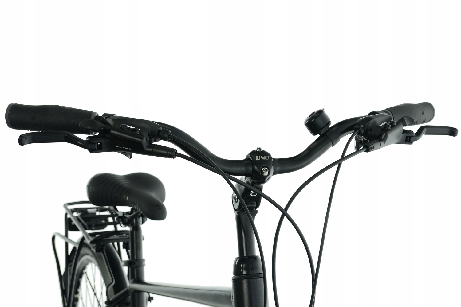 Rower Trekkingowy Kands 28 Verso V1 r21' czarny SHIMANO HYDRAULIKA r25M