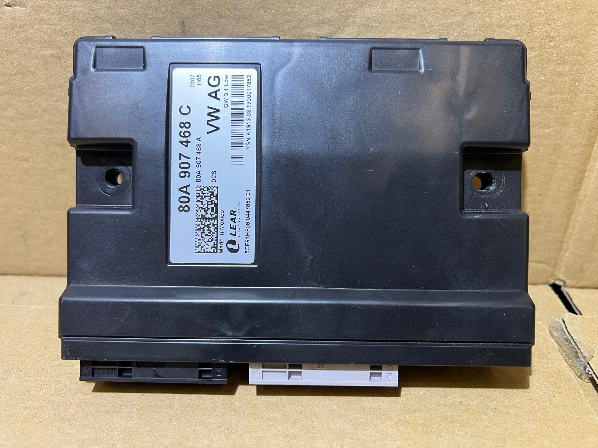 AUDI Q5 80A modulo Centralina GATEWAY 80A907468C