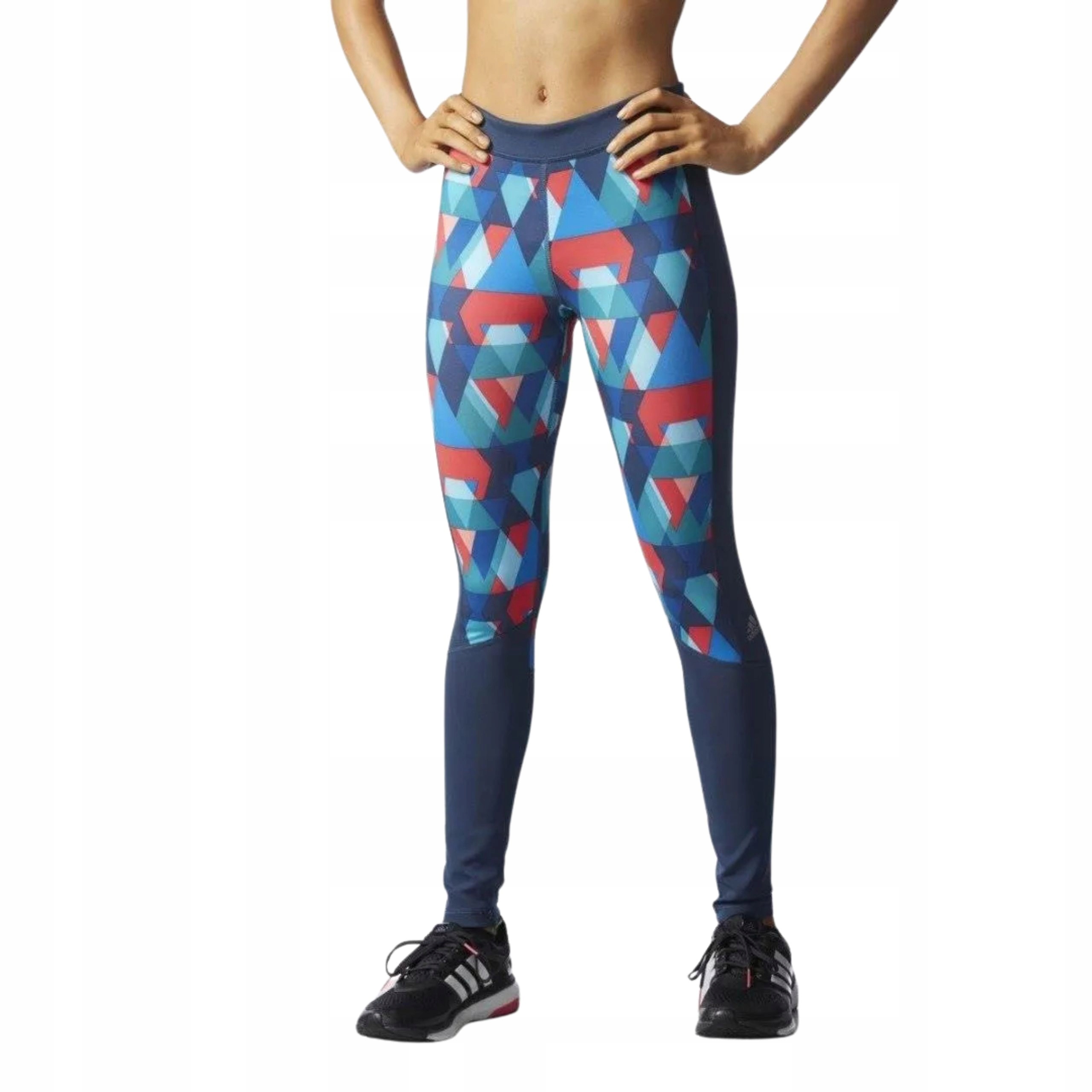 Damskie legginsy treningowe Adidas Tf Lg T Glo Tri Xs