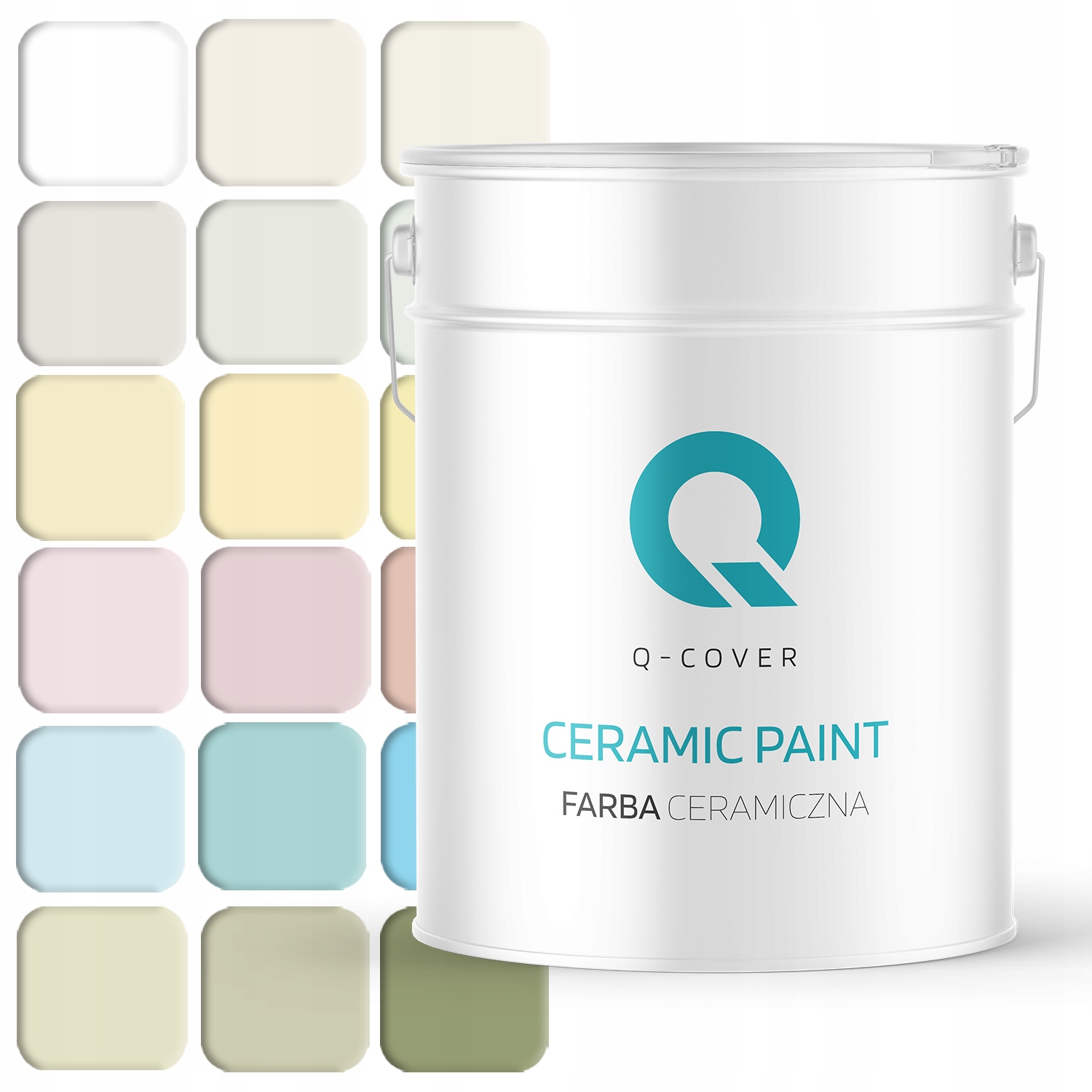 Keramická Farba Na Stenu, Umývateľná Na Steny, 10 L, Stropy, 16 Farieb