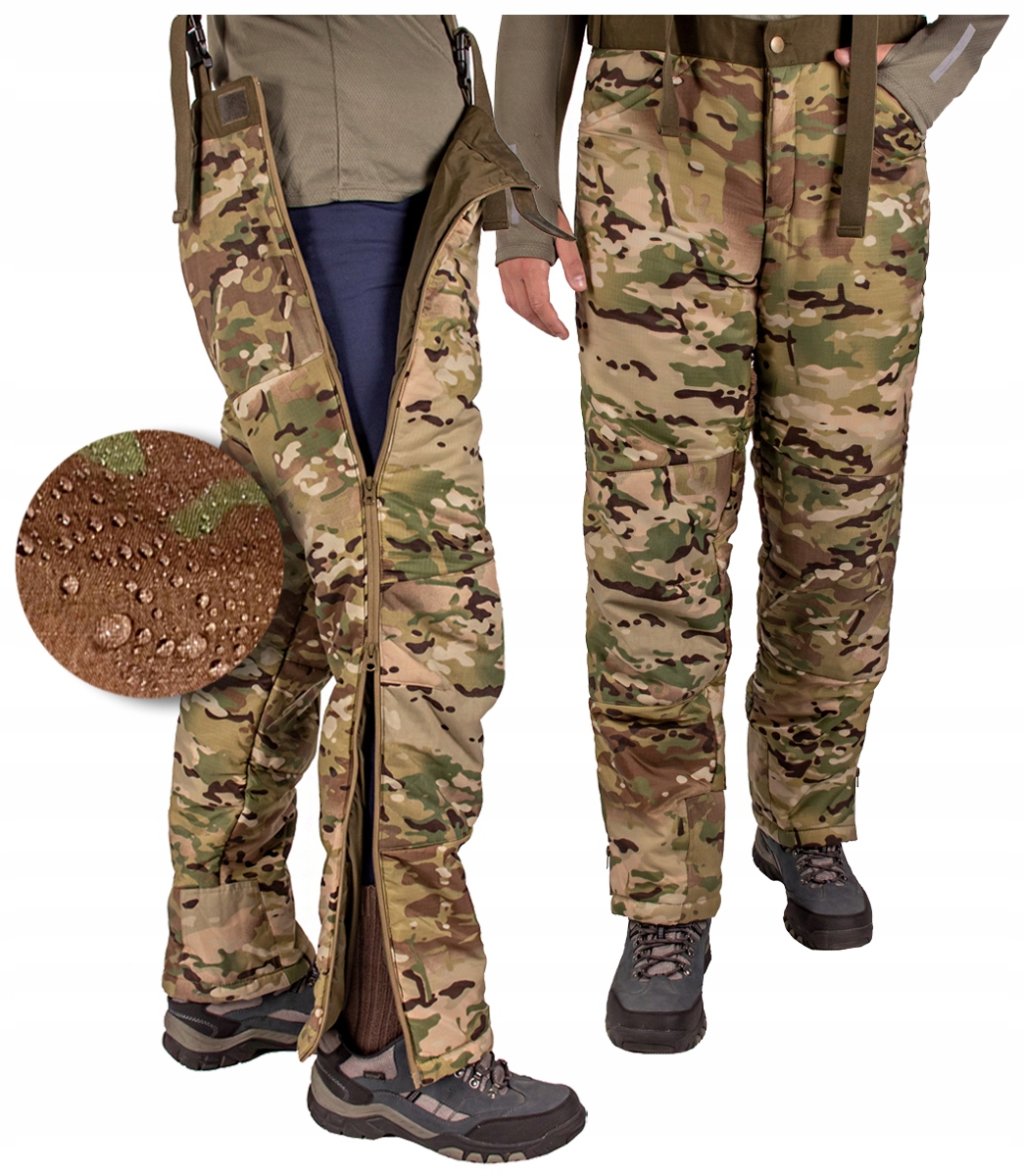 Vojenské kalhoty Maskáčový zateplené Pánské taktické Voděodolné Firi XXL