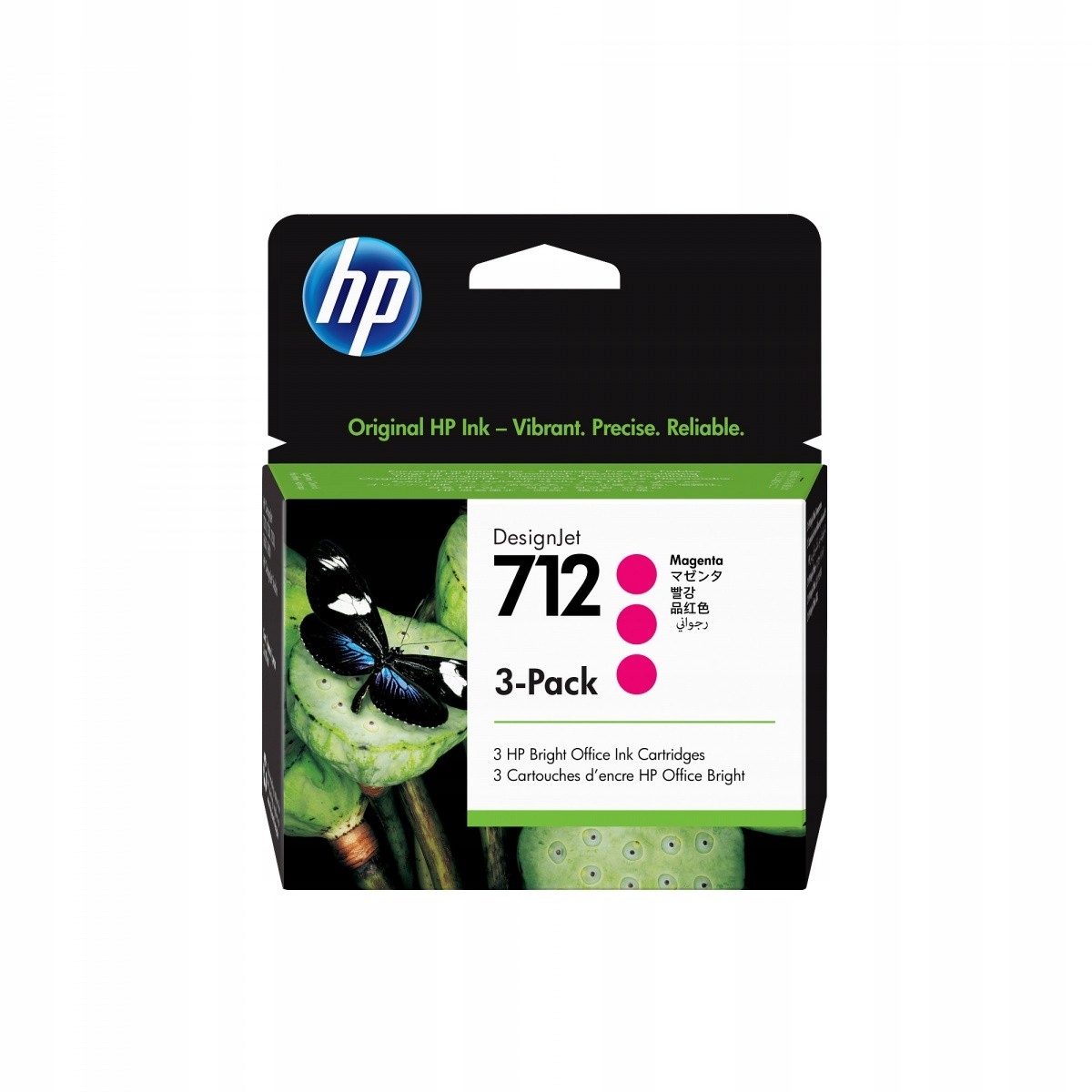 Hp Inc. Ink 712 3-Pack 29ml Magenta 3ED78A