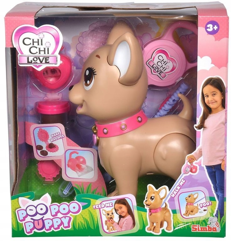 

Simba Chi Chi Love Piesek Poo Poo Puppy Robi Kupę