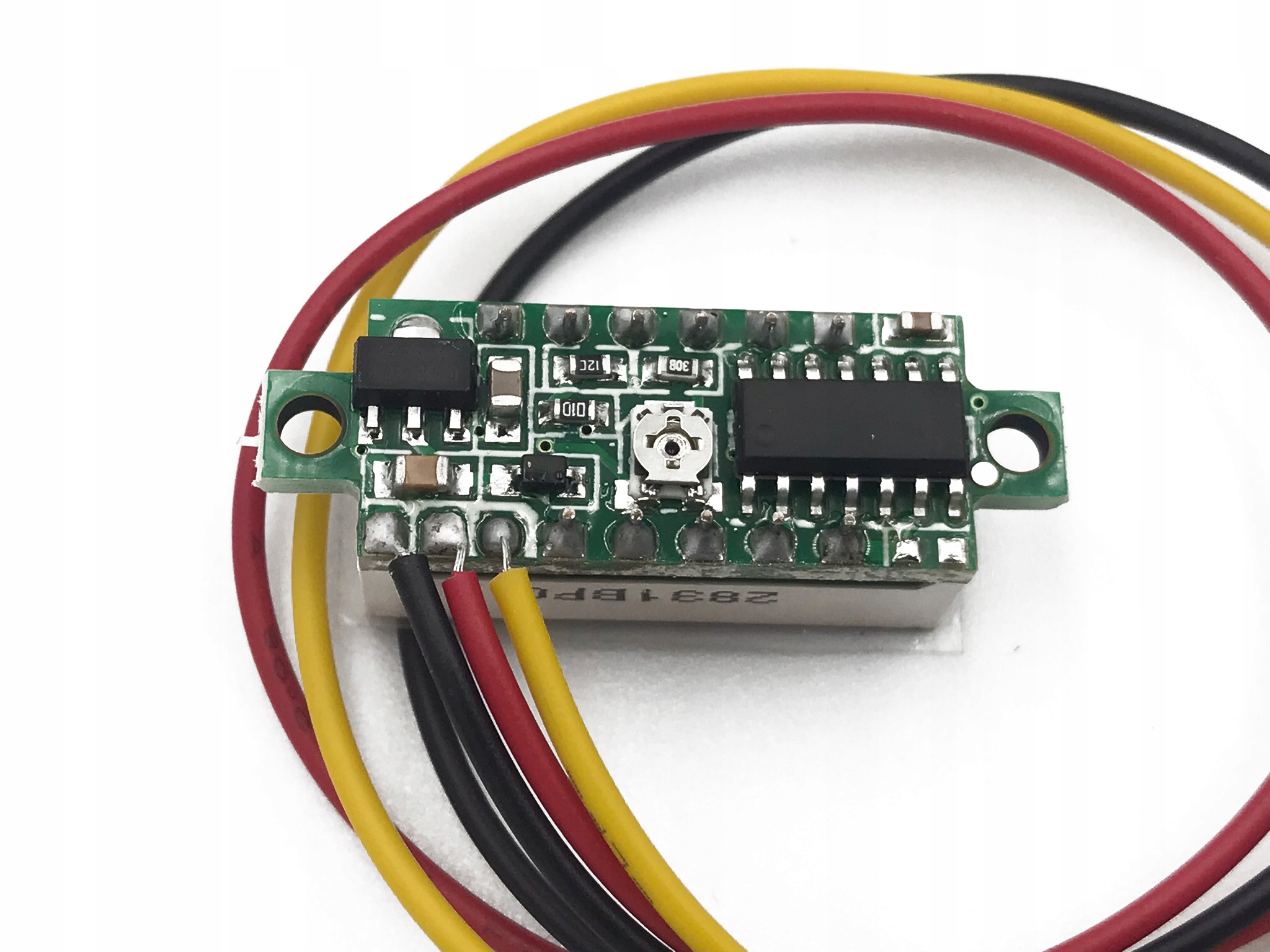 Woltomierz cyfrowy Woltomierz LED zielony Model zielony