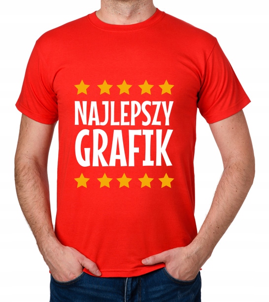 

koszulka Najlepszy Grafik prezent