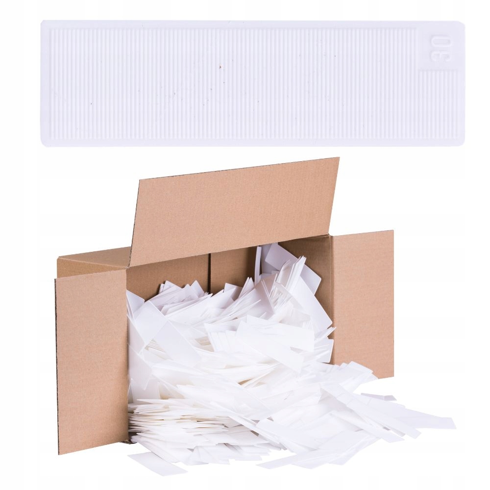 Deckline K3001 Trvanlivé Vyrovnávací Distanční Podložky 30x100x1MM 1000 Ks