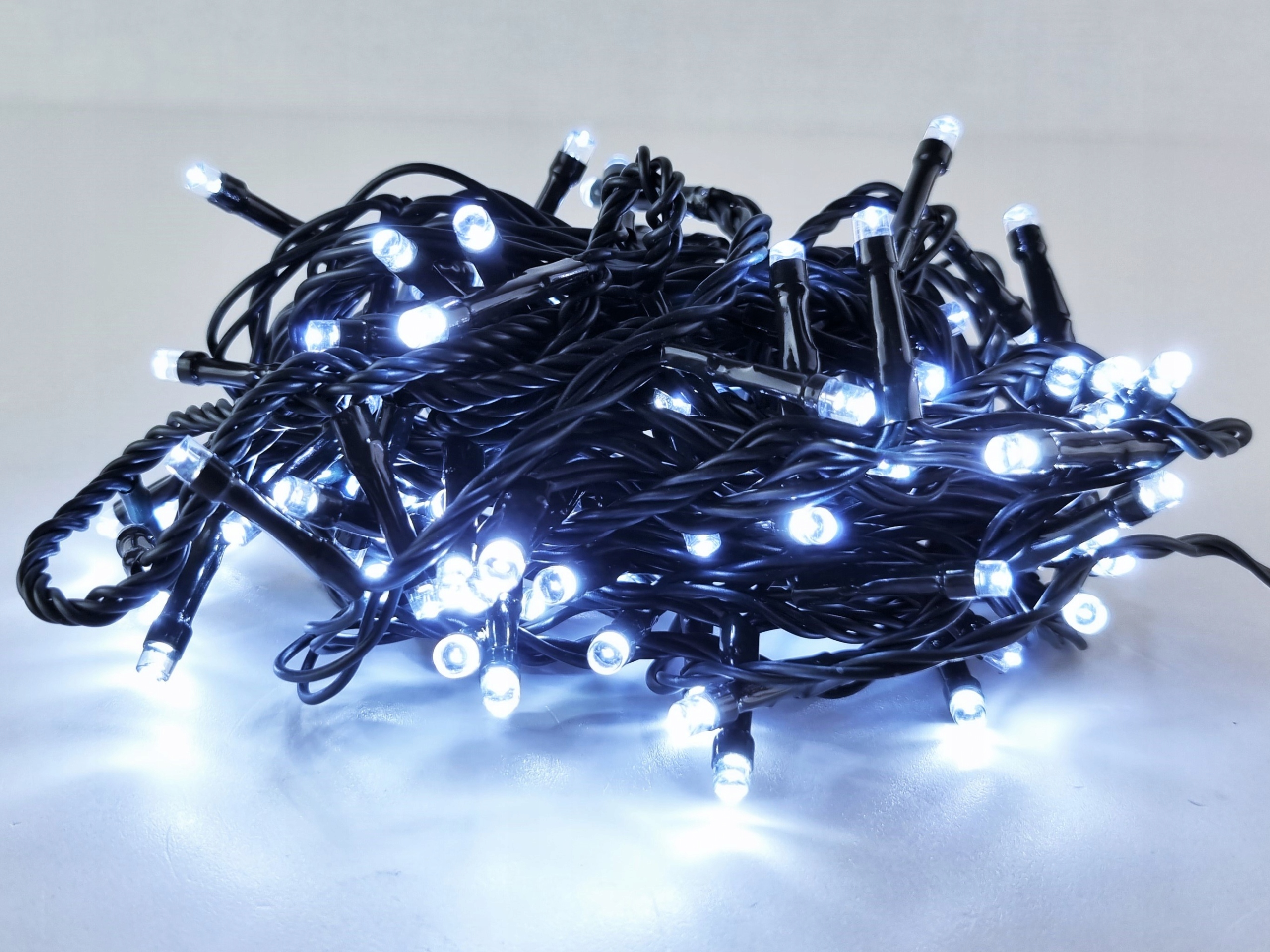 LAMPKI CHOINKOWE 400 LED TIMER STEROWANIE PILOTEM Długość sznura 21.5 m