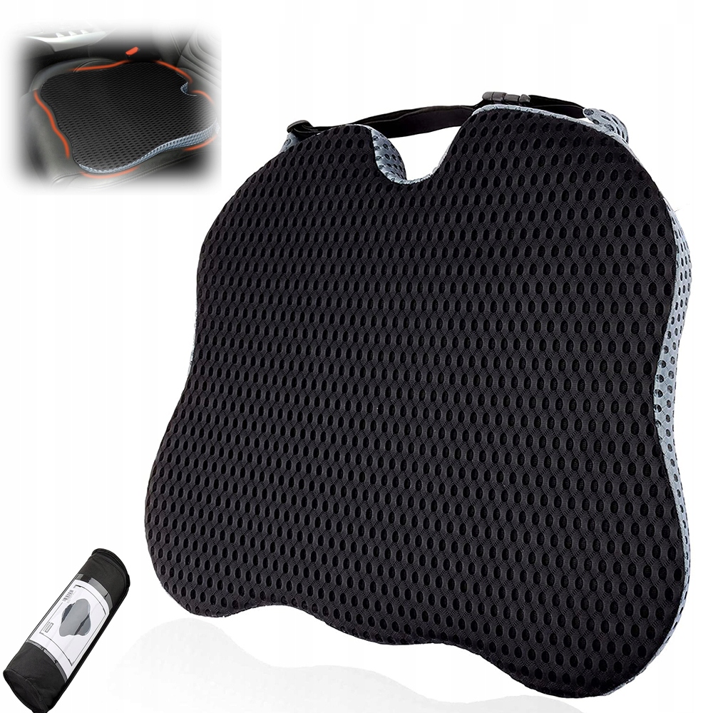 Poduszka Mata Na Fotel Samochodowy Podwyższająca Korygująca Do Siedzenia