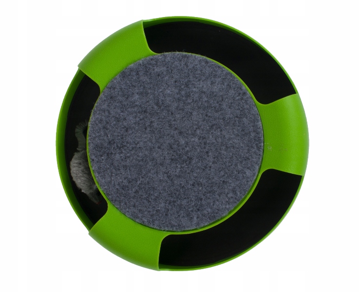 Levně Myška pro kočky Iso Trade Kolečko S Myší Škrabadlo Myška 25CM