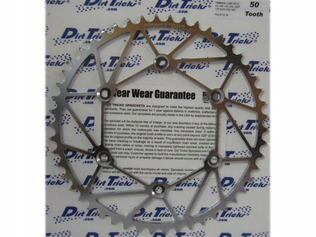 YZ50 - Звездочка 50 YAMAHA YZ WR YZF WRF 125 250 426 450