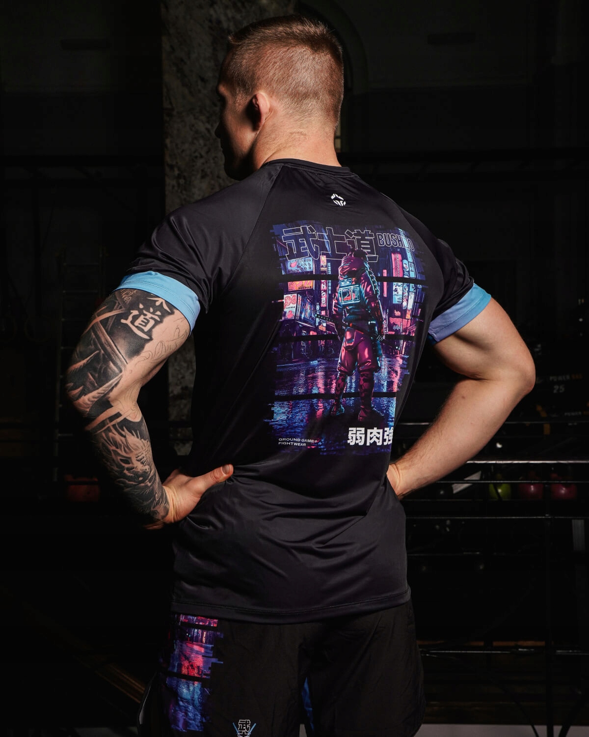 Koszulka treningowa Cyber Samurai S Ground Game Ground Game