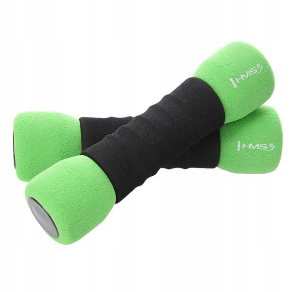 

Ciężarki Hantle Miękkie 2 x 1.5KG Hms CM07 Zielony