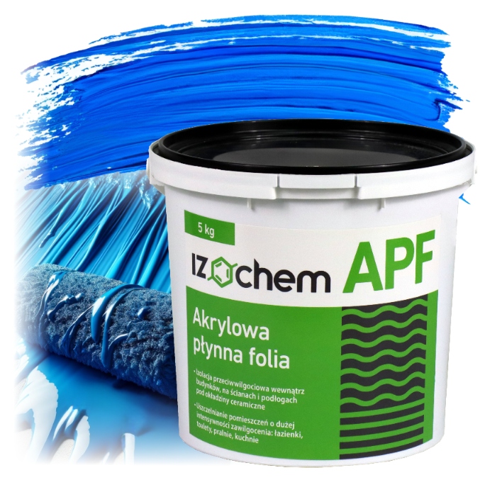 Folia W Płynie Premium Grubowarstwowa Gęsta Niebieska Izochem Apf 5 Kg