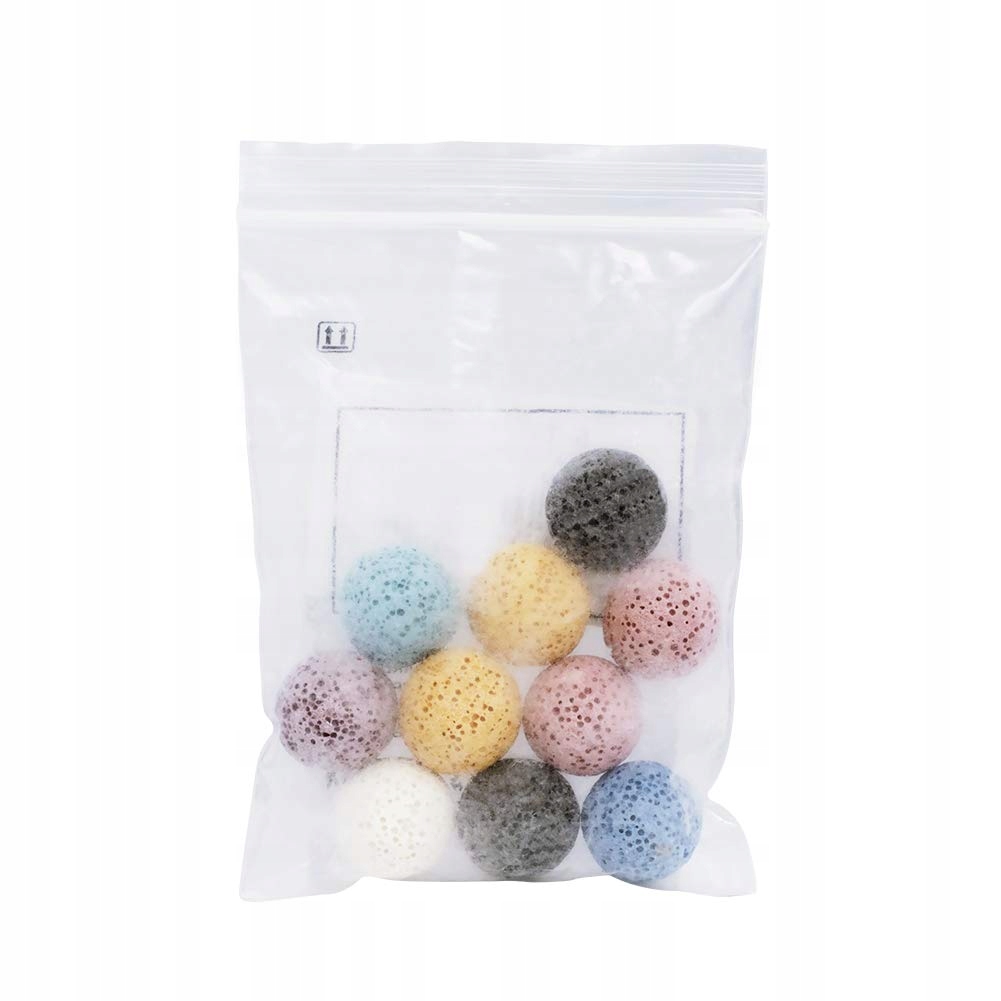 NBEADS Naturalne Perły Lawowe 15.5mm Do Aromaterapii Naszyjniki — miniatura 7
