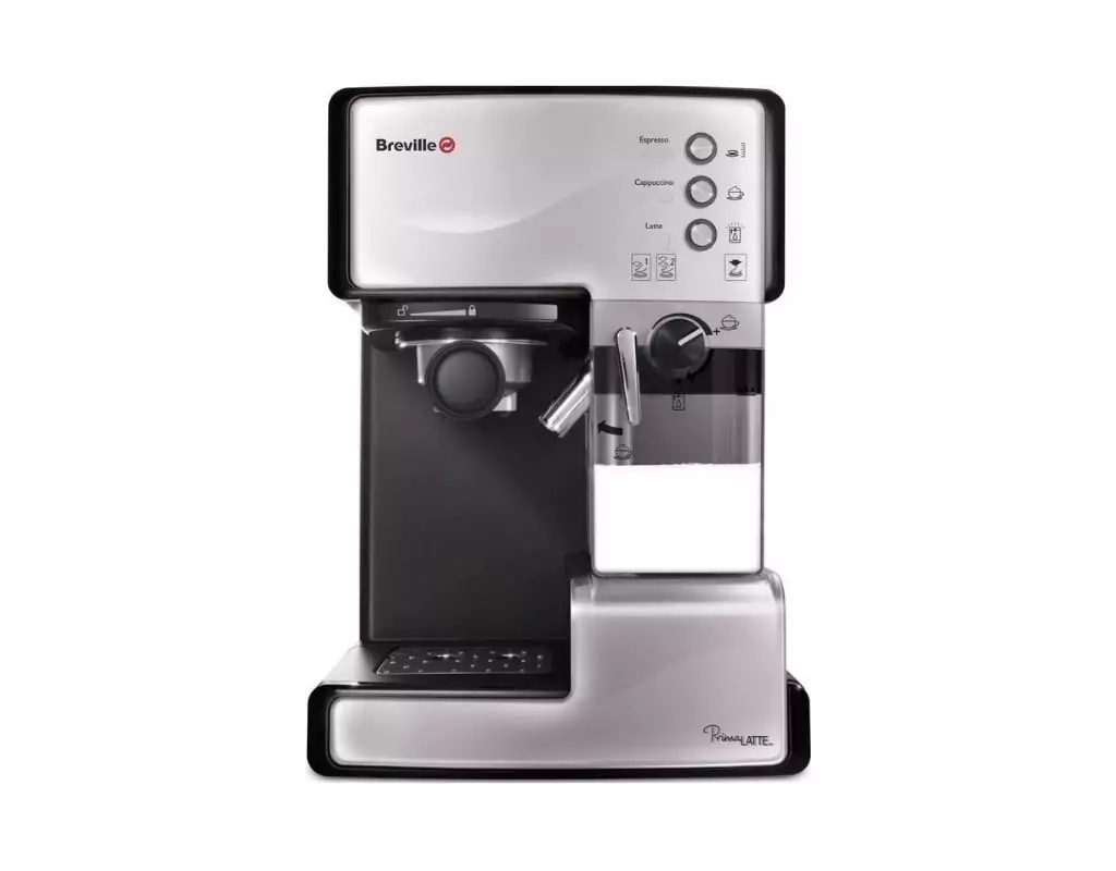 Pákový kávovar Breville VCF045X Prima Latte stříbrný 15 bar