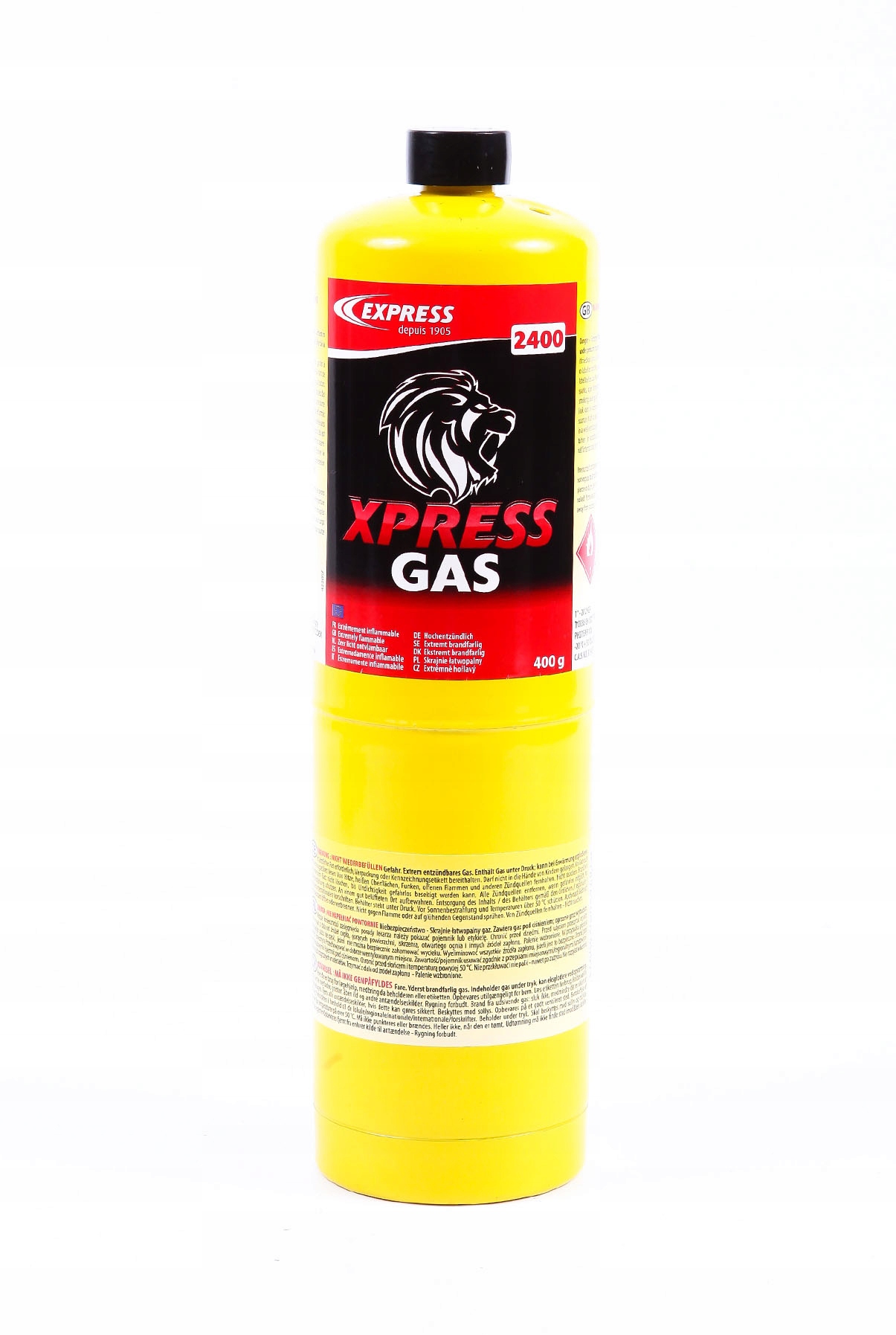 

Zasobnik pojemnik z gazem Map Pro Express 400g 1''
