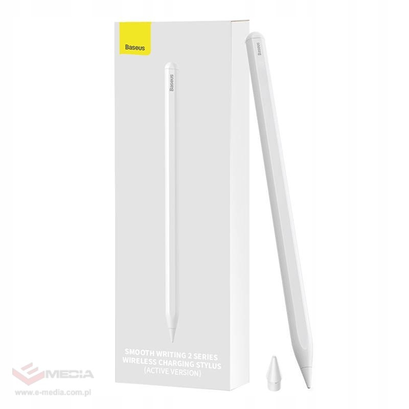 Aktivní dotykové pero stylus Baseus Smooth="hrubý] 2 (bílý)