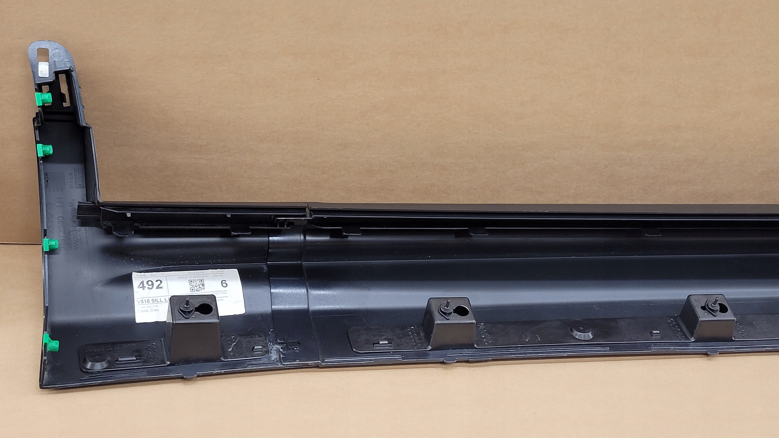 left moulding cap threshold VOLVO XC90 II 2015- colour 492