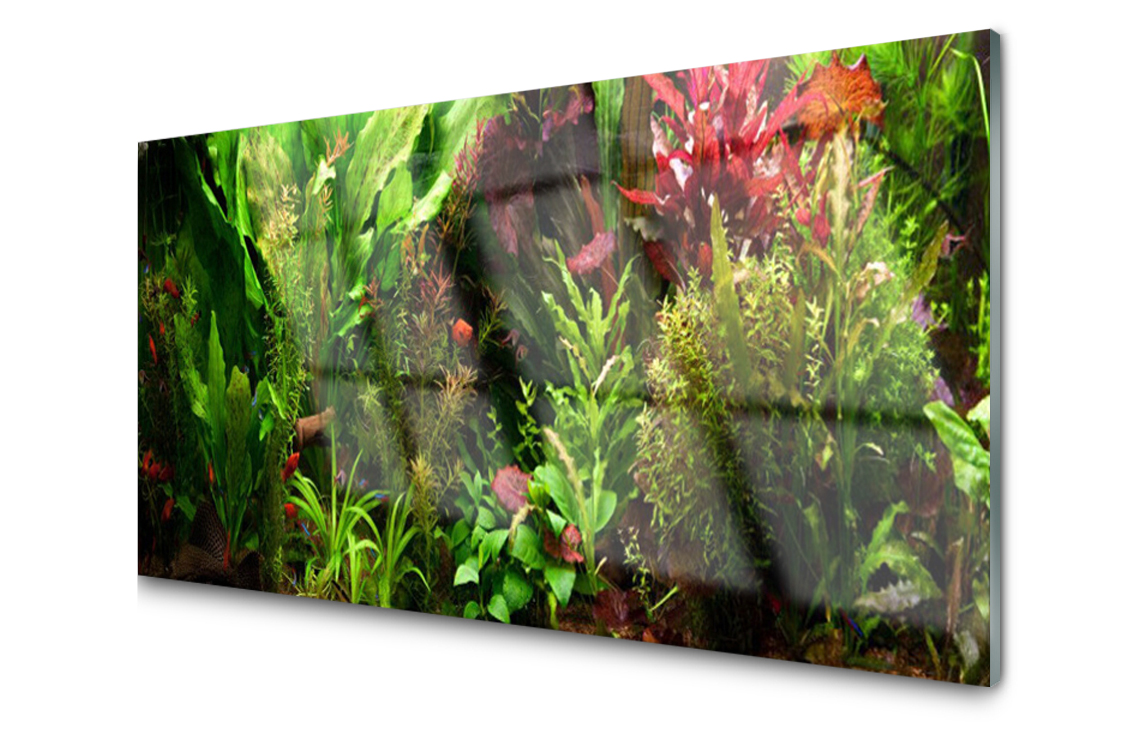 

Panel szklany Płytka Roślina Kwiaty 120x60 + Klej