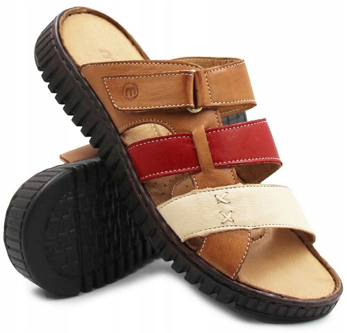 Lehké a pohodlné kožené lodičky na léto pro ženy Manitu 900117-21 38