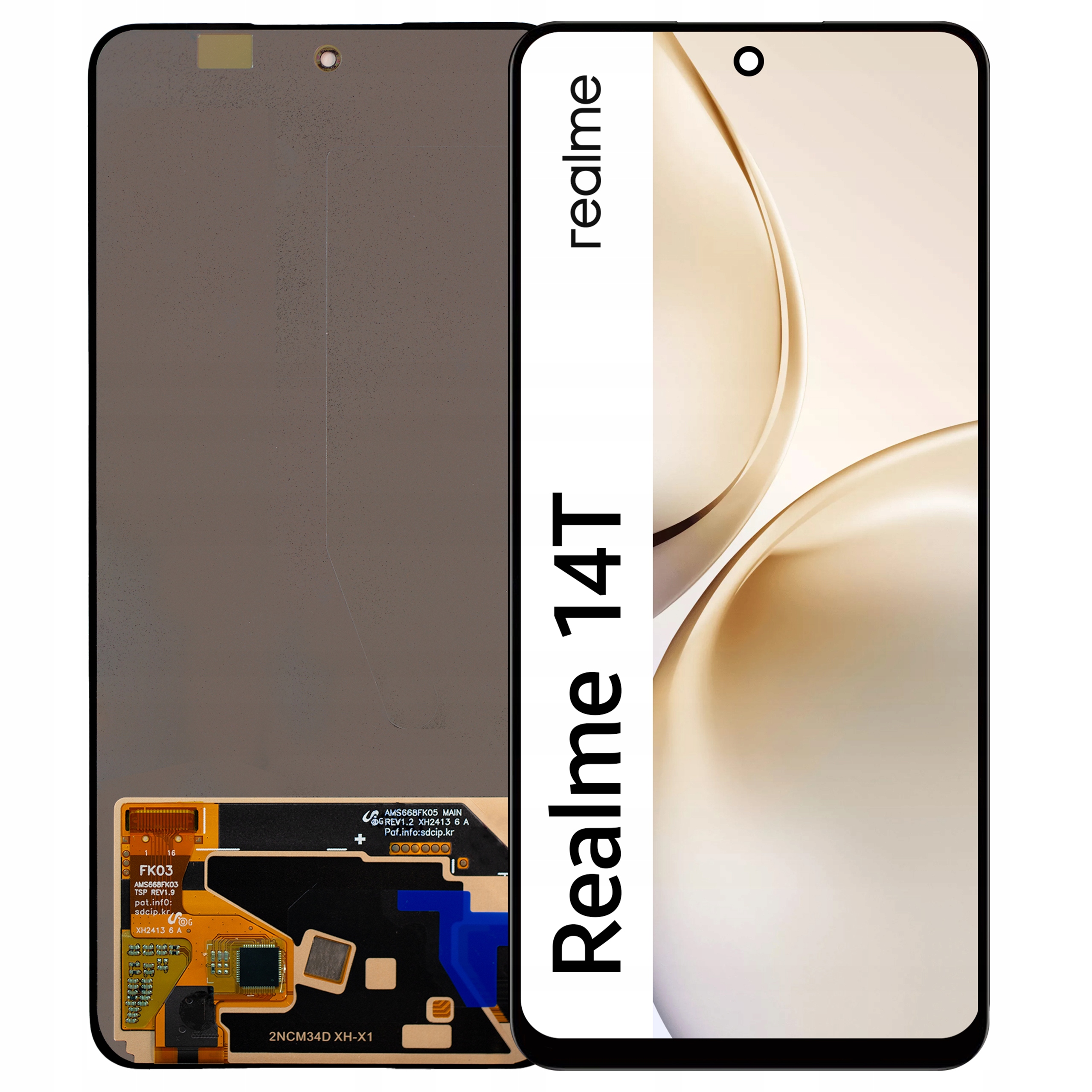 Oled pro Realme 14T LCD Displej Digitizer Dotyk