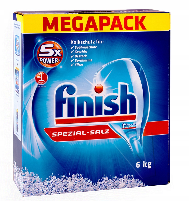 

Finish Sól Ochronna Gruboziarnista do Zmywarki 6kg