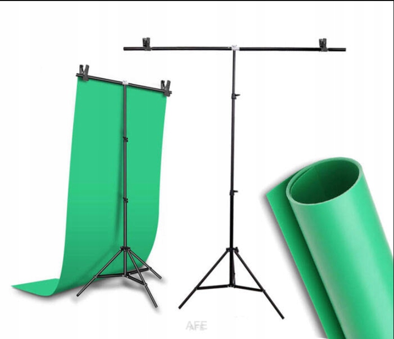 Sada Na Pozadí Typ T 150x220 Pozadí Pvc Zelené 150x200cm 1,5x2m Green Vinyl