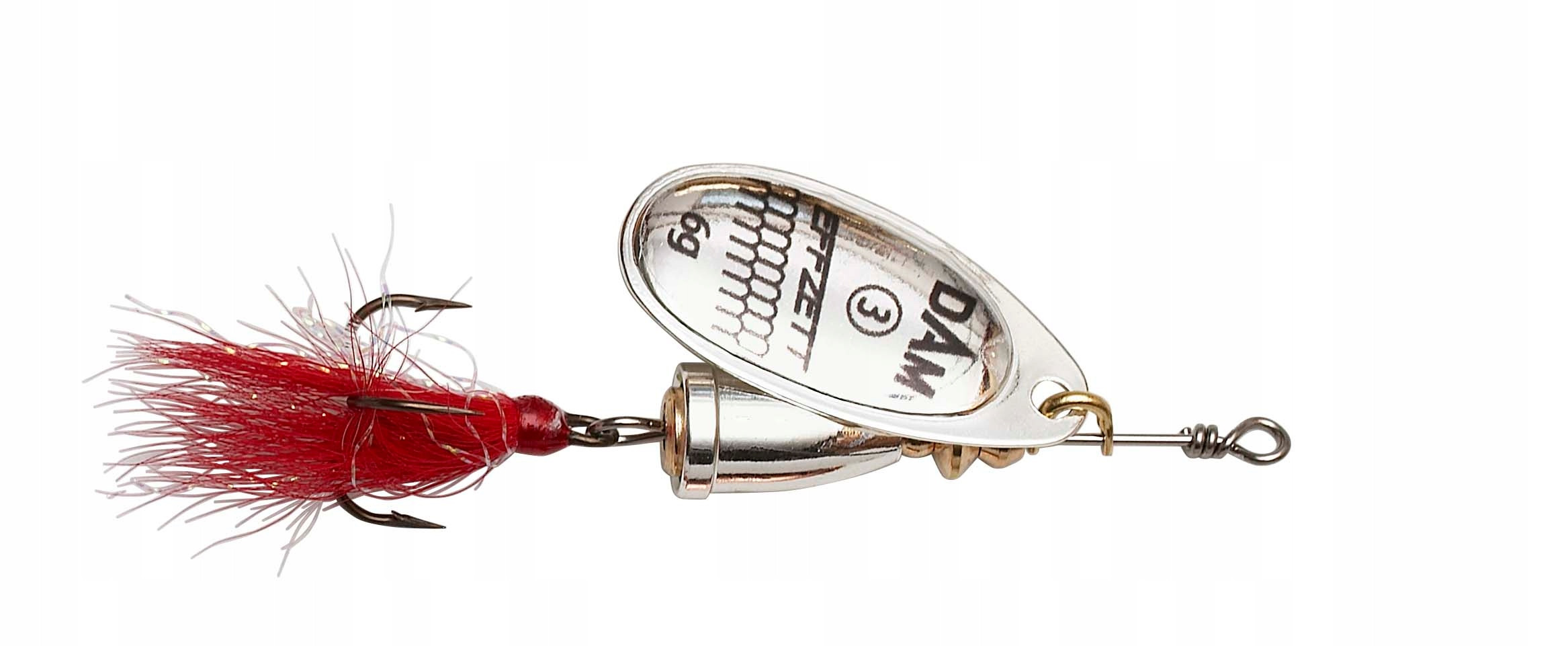 Effzett Executor Dressed Spinner Nr 1 3G Sinking Silver