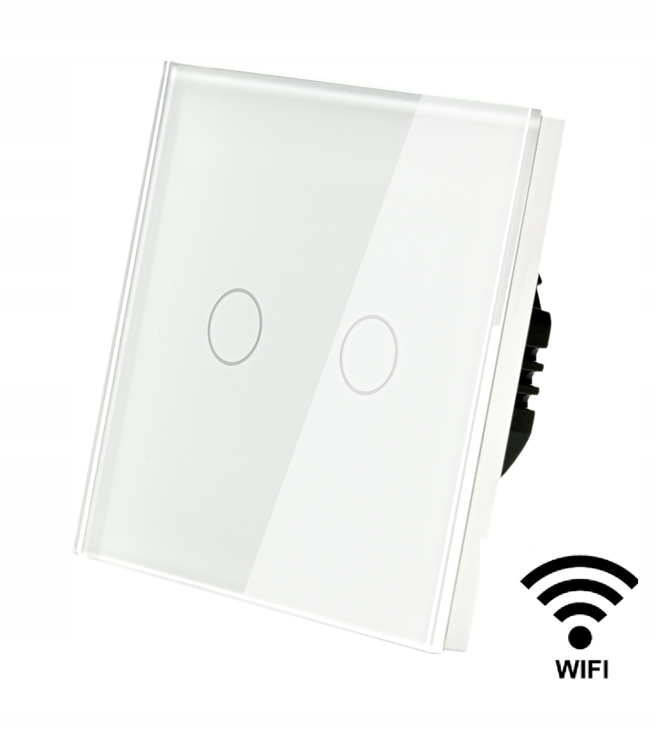 

Dotykowy Włącznik Światła Podwójny Szklany Wifi
